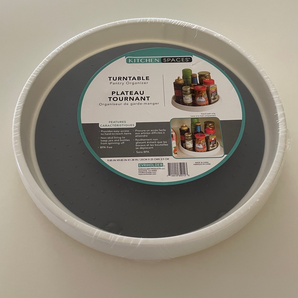 Kitchen Spaces TURNTABLE
Pantry Organizer